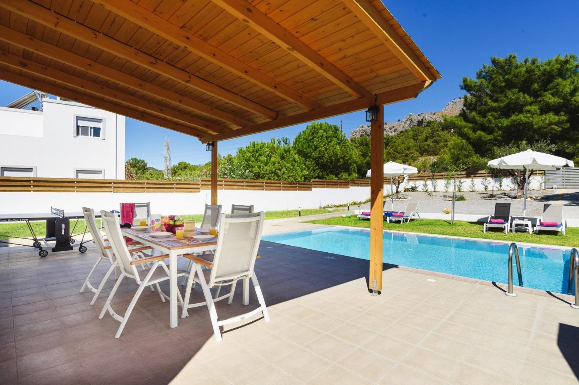 Rhodian Dunes Villas With Private Pool Kiotari Exteriér fotografie