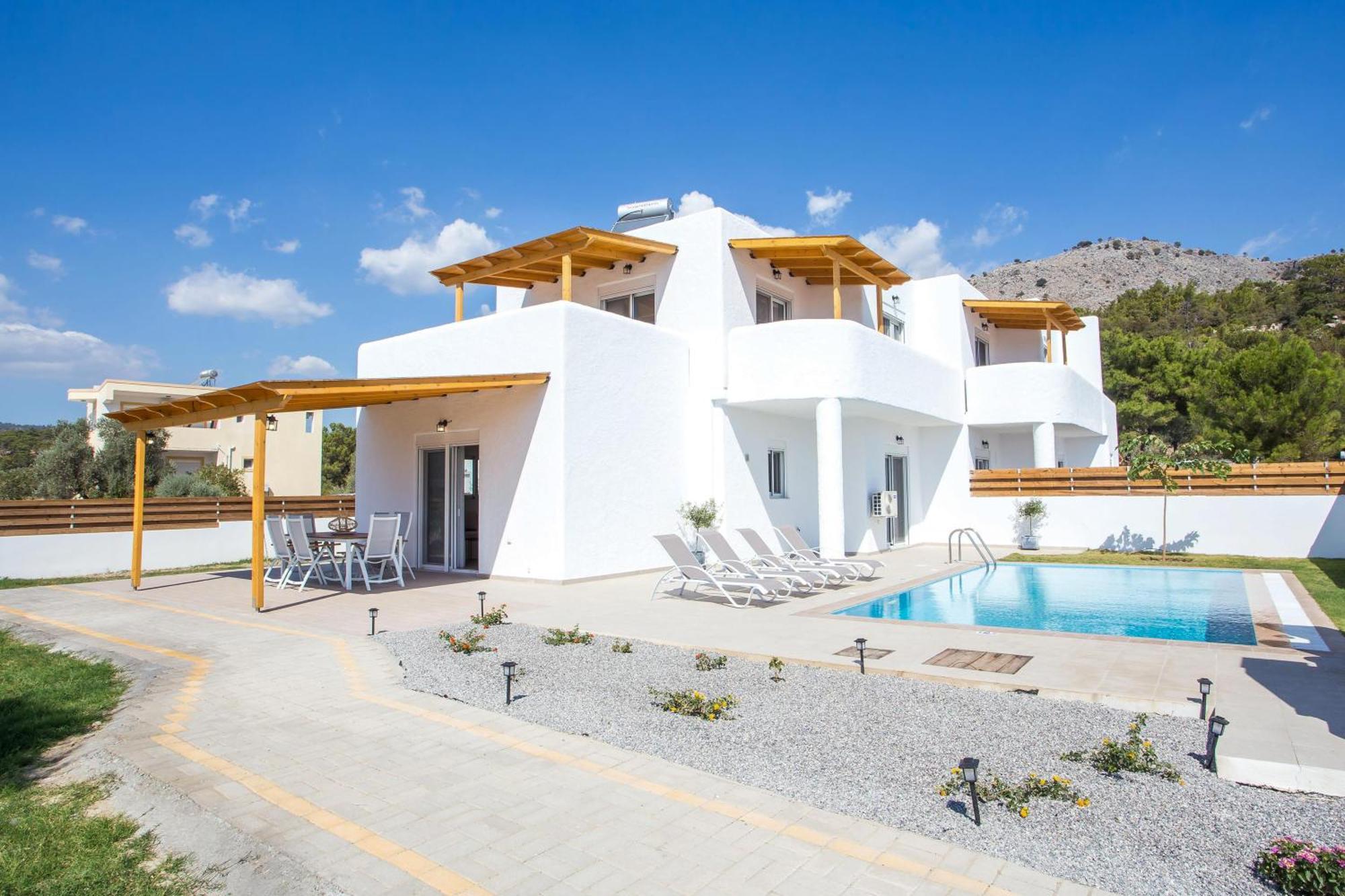 Rhodian Dunes Villas With Private Pool Kiotari Exteriér fotografie